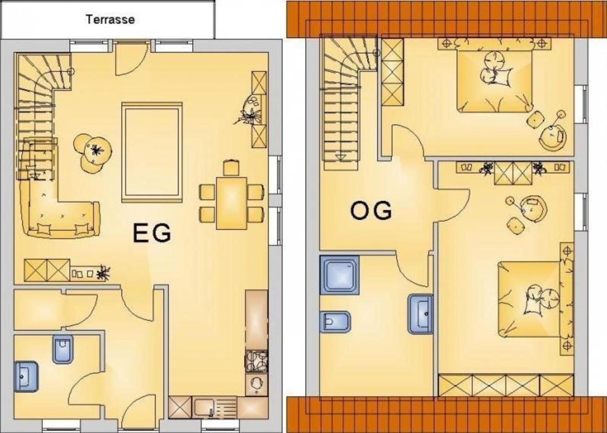 Ferienhaus Nr 32, Typ A, Ferienanlage Blauvogel, Hasselfelde, Harz Exterior foto